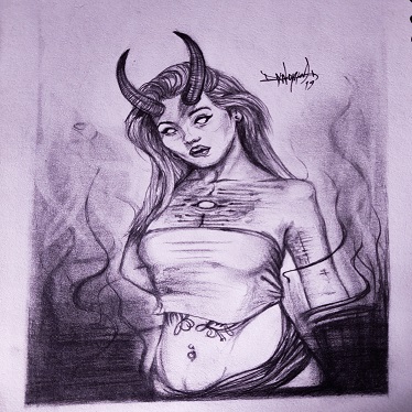 Portrait by Jessica Felicio